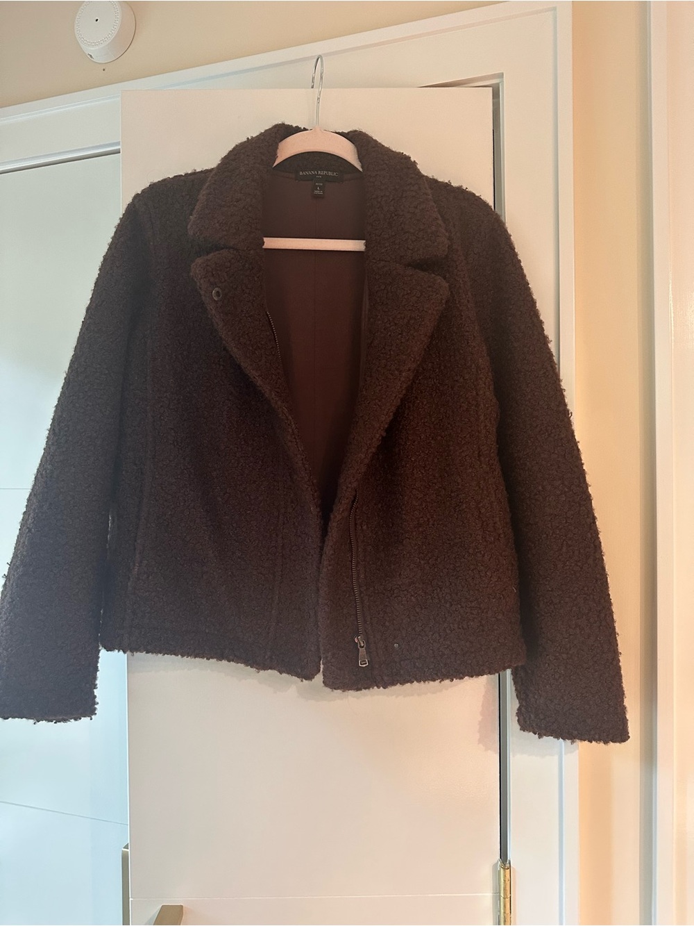 Banana Republic Petite Brown Blousè Jacket